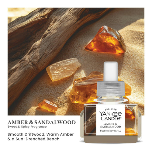 Amber & Sandalwood ScentPlug® Refill